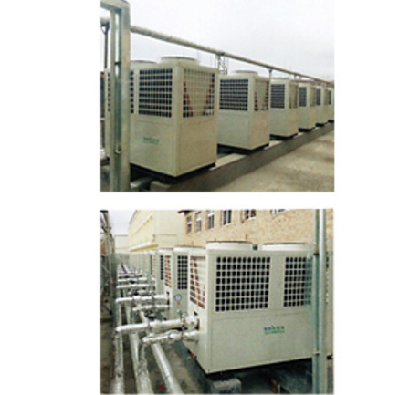 空氣能工程案例實(shí)拍